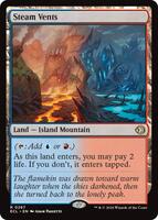 Magic: The Gathering,Lorwyn Eclipsed,Steam Vents - 267,Foil,Rare,Near Mint