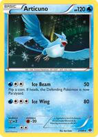 Pokemon,Next Destinies,Articuno - 27/99,Reverse Holofoil,Holo Rare,Moderately Played