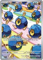 Pokemon,SV: White Flare,Roggenrola - 127/086,Holofoil,Illustration Rare,Near Mint