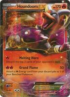 Pokemon,XY - BREAKthrough,Houndoom EX - 21/162,Holofoil,Ultra Rare,Lightly Played