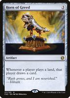 Magic: The Gathering,Conspiracy: Take the Crown,Horn of Greed - 211,Normal,Rare,Near Mint