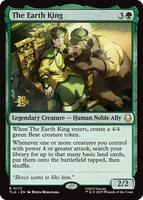 Magic: The Gathering,Prerelease Cards,The Earth King - 172,Foil,Rare,Near Mint