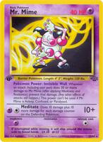 Pokemon,Jungle,Mr. Mime (22) - 22/64,1st Edition,Rare,Near Mint