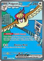 Pokemon,SV03: Obsidian Flames,Pidgeot ex - 225/197,Holofoil,Special Illustration Rare,Near Mint