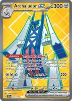 Pokemon,SV08: Surging Sparks,Archaludon ex - 224/191,Holofoil,Ultra Rare,Near Mint