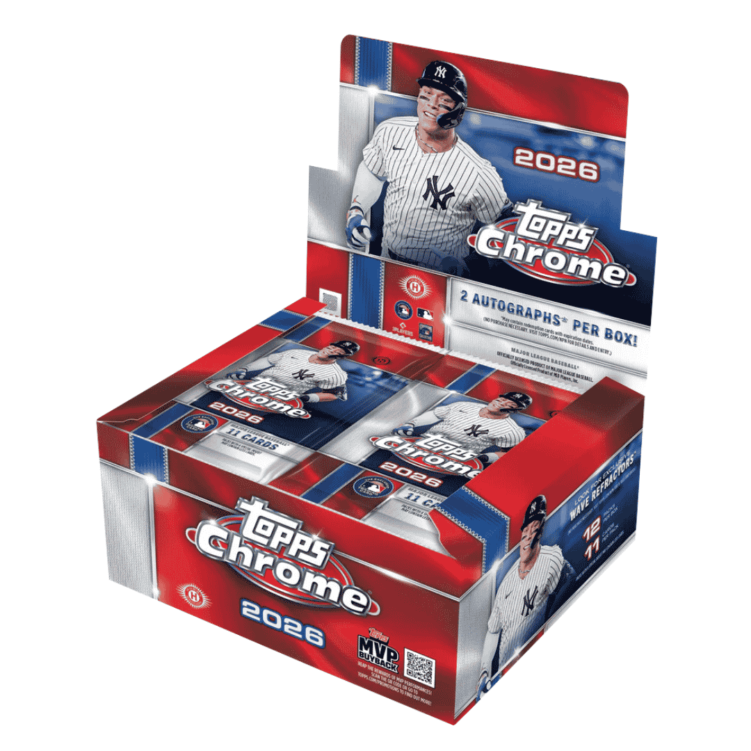 Topps Chrome 2026 Baseball Jumbo Box