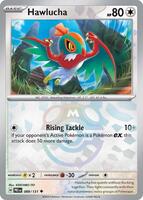 Pokemon,SV: Prismatic Evolutions,Hawlucha (Master Ball Pattern) - 089/131,Holofoil,Uncommon,Near Mint