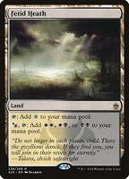 Magic: The Gathering,Masters 25,Fetid Heath - 238,Foil,Rare,Near Mint
