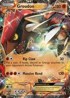 Pokemon,XY Promos,Groudon EX - XY42,Holofoil,Promo,Damaged