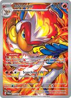 Pokemon,SV06: Twilight Masquerade,Infernape - 173/167,Holofoil,Illustration Rare,Near Mint