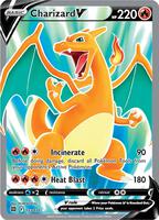 Pokemon,SWSH09: Brilliant Stars,Charizard V (Full Art) - 153/172,Holofoil,Ultra Rare,Near Mint