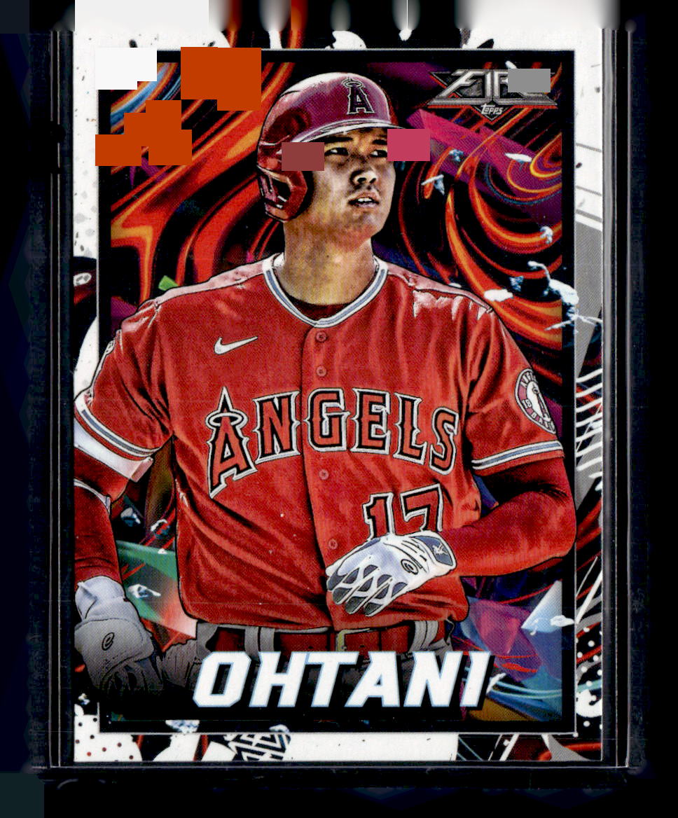 Topps 2022 Topps Fire,2022 Topps Fire,Shohei Ohtani - 35,NM