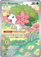 Pokemon,SV10: Destined Rivals,Shaymin - 185/182,Holofoil,Illustration Rare,Lightly Played
