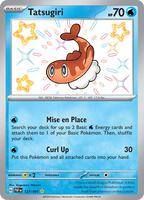 Pokemon,SV: Paldean Fates,Tatsugiri - 127/091,Holofoil,Shiny Rare,Near Mint