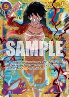 One Piece Card Game,Emperors in the New World,Monkey.D.Luffy (119) - OP09-119,Foil,Secret Rare,Near Mint