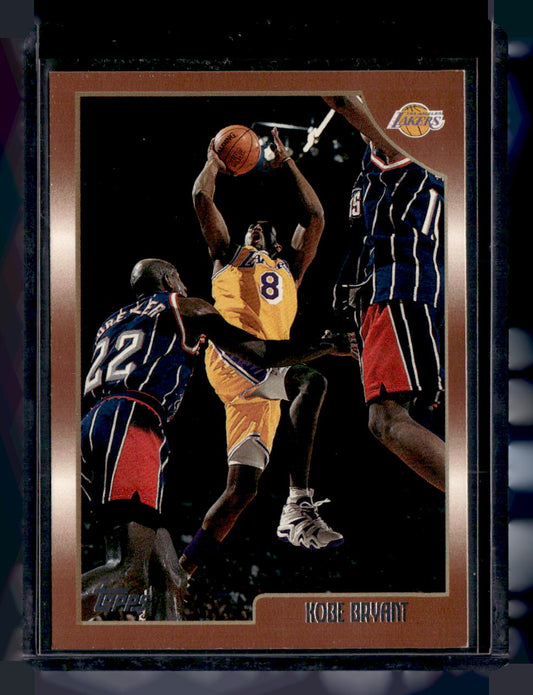 Topps 1998-99 Topps,1998-99 Topps,Kobe Bryant - PP7,Pre-Production