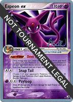 Pokemon,World Championship Decks,Espeon ex - 2006 (Jimmy Ballard) - 102/115,Normal,Ultra Rare,Heavily Played