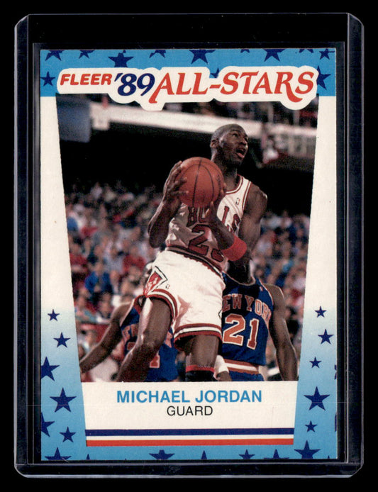 Fleer 1989-90 Fleer,1989-90 Fleer,Michael Jordan - 3,Stickers