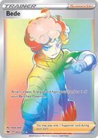 Pokemon,SWSH01: Sword & Shield Base Set,Bede (Secret) - 207/202,Holofoil,Secret Rare,Near Mint