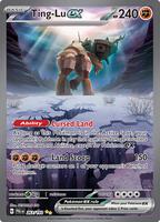 Pokemon,SV02: Paldea Evolved,Ting-Lu ex - 263/193,Holofoil,Special Illustration Rare,Near Mint