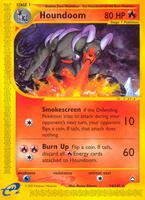 Pokemon,Aquapolis,Houndoom (14) - 014/147,Normal,Rare,Damaged