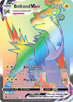 Pokemon,SWSH08: Fusion Strike,Boltund VMAX (Secret) - 267/264,Holofoil,Secret Rare,Near Mint