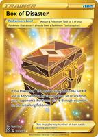 Pokemon,SWSH11: Lost Origin,Box of Disaster (Secret) - 214/196,Holofoil,Secret Rare,Near Mint