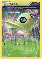 Pokemon,XY Promos,Celebi - XY93,Holofoil,Promo,Moderately Played