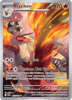 Pokemon,SV10: Destined Rivals,Blaziken - 192/182,Holofoil,Illustration Rare,Near Mint