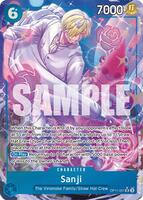 One Piece Card Game,A Fist of Divine Speed,Sanji (Alternate Art) - OP11-051,Foil,Super Rare,Near Mint