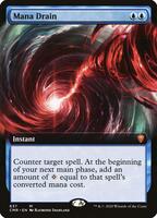 Magic: The Gathering,Commander Legends,Mana Drain (Extended Art) - 637,Normal,Mythic,Lightly Played