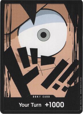 One Piece Card Game,Premium Booster -The Best-,DON!! Card (Luffy),Foil,DON!!,Near Mint