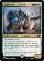 Magic: The Gathering,Aetherdrift,Brightglass Gearhulk - 191,Normal,Mythic,Near Mint