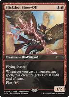 Magic: The Gathering,Game Day & Store Championship Promos,Slickshot Show-Off - 43,Foil,Promo,Heavily Played
