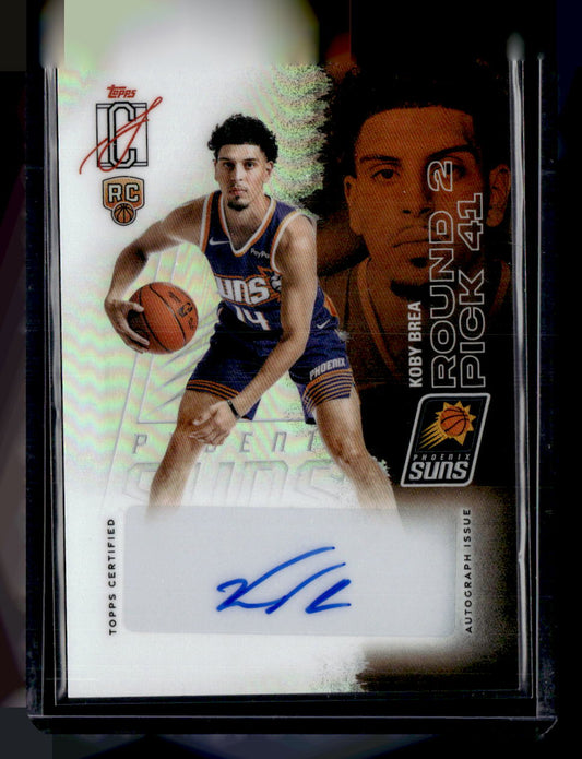Topps 2025-26 Topps Signature Class,2025-26 Topps Signature Class,Koby Brea - RCC-KB,Rookie Class Chrome Autographs