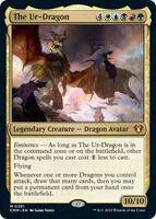 Magic: The Gathering,Commander Masters,The Ur-Dragon - 361,Foil,Mythic,Near Mint