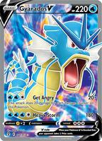 Pokemon,SWSH07: Evolving Skies,Gyarados V (Full Art) - 171/203,Holofoil,Ultra Rare,Near Mint