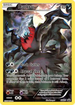 Pokemon,XY Promos,Darkrai - XY114,Holofoil,Promo,Lightly Played