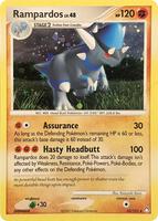 Pokemon,Deck Exclusives,Rampardos - 33/123 (Cosmos Holo) - 033/123,Holofoil,Holo Rare,Moderately Played