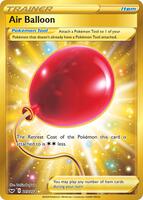 Pokemon,SWSH01: Sword & Shield Base Set,Air Balloon (Secret) - 213/202,Holofoil,Secret Rare,Near Mint