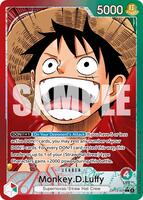One Piece Card Game,Carrying On His Will,Monkey.D.Luffy (001) (Alternate Art) - OP13-001,Foil,Leader,Near Mint
