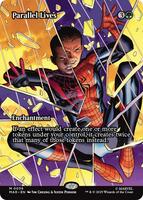 Magic: The Gathering,Marvel Universe Eternal-Legal,Parallel Lives (Borderless) - 36,Normal,Mythic,Near Mint