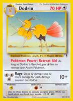 Pokemon,Legendary Collection,Dodrio - 041/110,Reverse Holofoil,Uncommon,Damaged