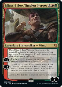 Magic: The Gathering,Commander Legends: Battle for Baldur's Gate,Minsc & Boo, Timeless Heroes - 285,Normal,Mythic,Near Mint