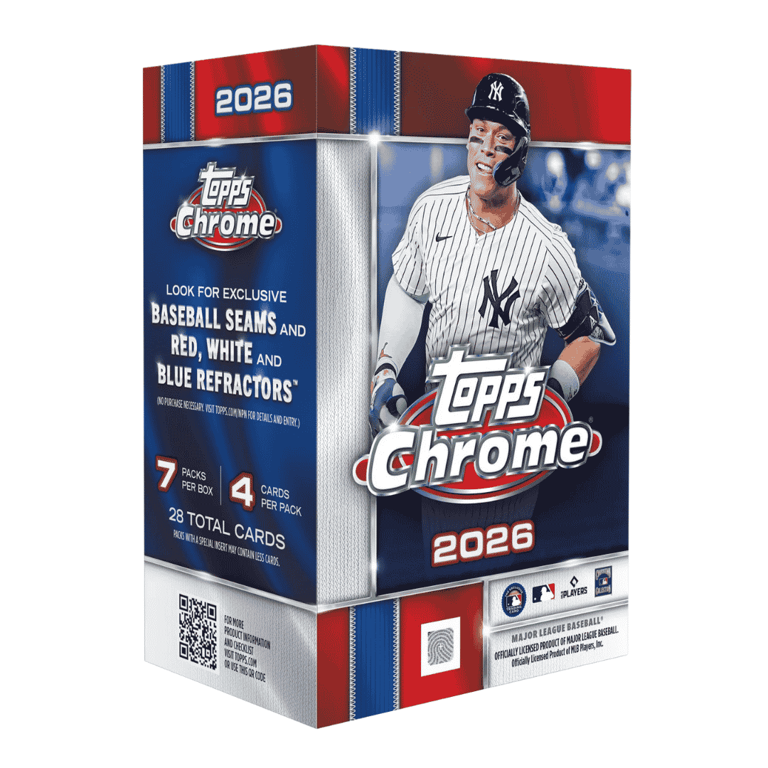 Topps Chrome 2026 Baseball Blaster Box