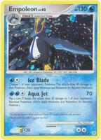 Pokemon,Diamond and Pearl,Empoleon - 4/130,Holofoil,Holo Rare,Heavily Played