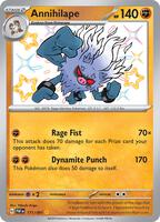 Pokemon,SV: Paldean Fates,Annihilape - 171/091,Holofoil,Shiny Rare,Near Mint