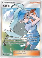 Pokemon,SM - Lost Thunder,Kahili (Full Art) - 210/214,Holofoil,Ultra Rare,Lightly Played