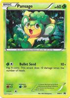 Pokemon,Black and White Promos,Pansage - BW11,Holofoil,Promo,Heavily Played