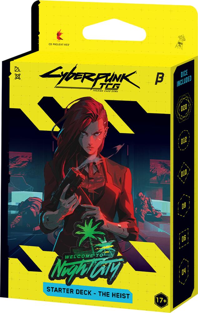 Cyberpunk TCG Starter Deck: The Heist - Beta